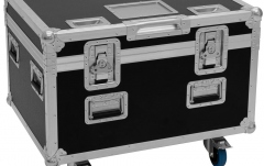 Cutie de transport Roadinger Flightcase 4x LED TMH-X4 with wheels