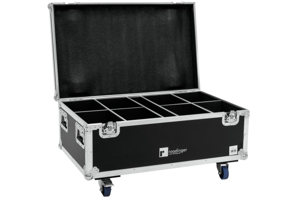 Flightcase 8x LED IP PAR 7x10W RGBL