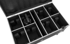 Cutie de transport Roadinger Flightcase 8x LED IP PAR 7x10W RGBL
