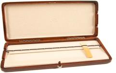 Cutie pentru ancii Gewa Etui ancii Clarinet 12 ancii lacuit maro-roscat