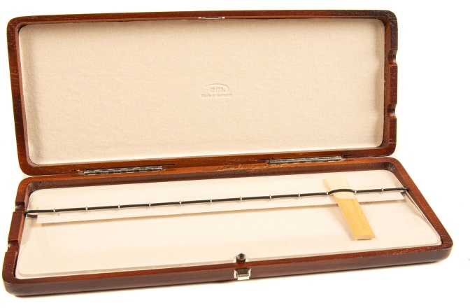 Cutie pentru ancii Gewa Etui ancii Clarinet 12 ancii lacuit maro-roscat