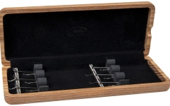 Cutie pentru ancii Gewa Etui ancii Fagot 6 Ancii Lacuit negru