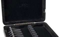 Cutie pentru ancii Gewa Etui ancii Oboi 8 tuburi Lacuit negru