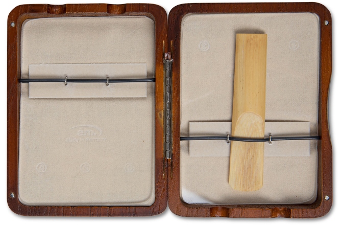 Cutie pentru ancii Gewa Etui ancii Saxofon Tenor 6 Ancii Brun-roscat lacuit