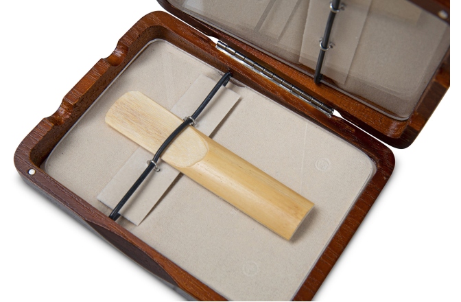 Cutie pentru ancii Gewa Etui ancii Saxofon Tenor 6 Ancii Brun-roscat lacuit