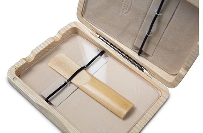 Cutie pentru ancii Gewa Etui ancii Saxofon Tenor 6 Ancii Natur lacuit