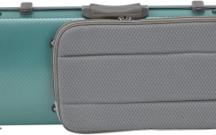Cutie vioară Gewa Polycarbonat FUN 4/4 - 1/2 pentru vioară verde / alb