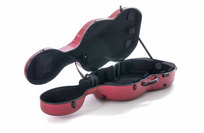 Cutie violoncel Gewa Cutie violoncel POLYCARBONAT 4.6 4/4 rosu