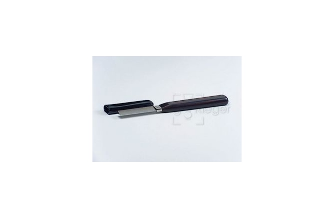 Cuțit pentru tăiere/ sculptare ancii Georg Rieger Cutit Reed scarping knife double hollow ground - with protective sheat