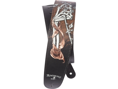 Alchemy Leather Guitar Strap Cryptorosa