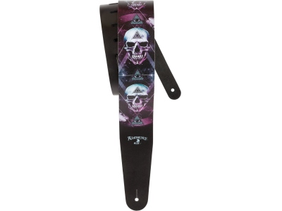Alchemy Leather Guitar Strap Dark Synth