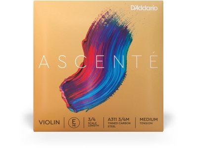 Ascenté Violin E String 3/4 Scale MT