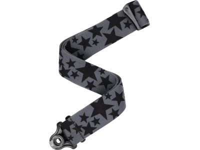Auto Lock Guitar Strap Skater Stars