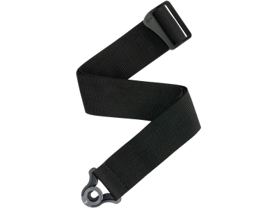 Auto Lock Polypro Guitar Strap Black