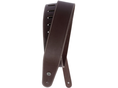 Classic Leather Guitar Strap Brown