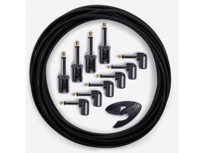 DIY Solderless Custom Cable Kit 40 feet 10 plugs