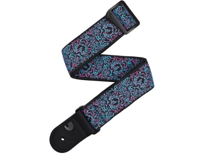 Eco Outrun Woven Guitar Strap Glitch