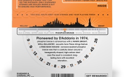  Daddario EJ41 12-String Phosphor Bronze Acoustic Guitar Strings Extra Light 9-45