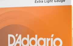  Daddario EJ41 12-String Phosphor Bronze Acoustic Guitar Strings Extra Light 9-45