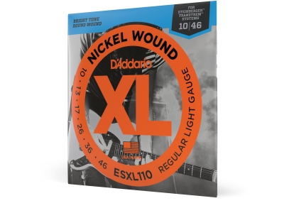 ESXL110 Nickel Wound Regular Light Double Ball End 10-46