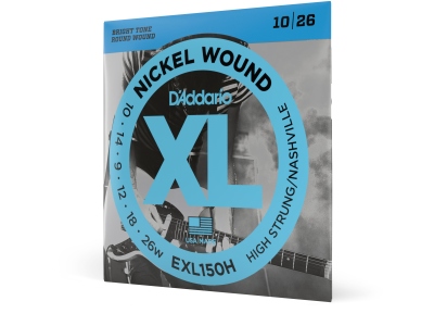 EXL150H Nickel Wound High-Strung/Nashville Tuning 10-26