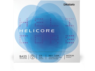 Helicore  Bass Single G String 3/4 Scale MT