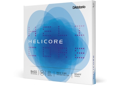 Helicore  Bass String Set 3/4 Scale HT