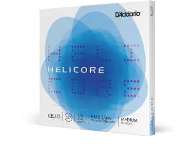 Helicore Cello String Set 1/4 Scale MT