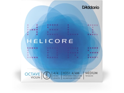 Helicore Octave Violin Single E String 4/4 Scale MT