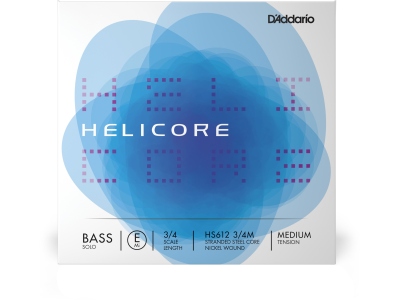 Helicore Solo Bass Single E String 3/4 Scale MT