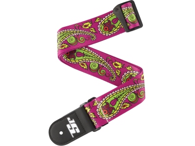 Joe Satriani Guitar Strap Paisley Purple