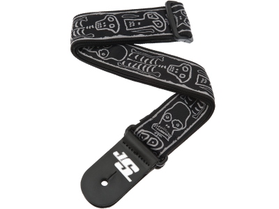 Joe Satriani Guitar Strap Skull n' Bones