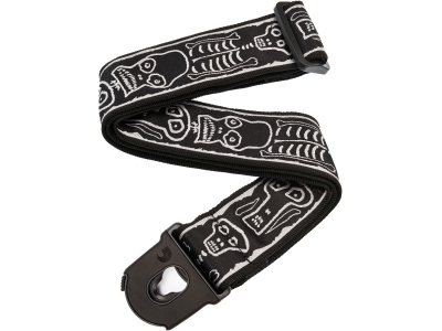 Joe Satriani Planet Lock Guitar Strap Skull N Bones