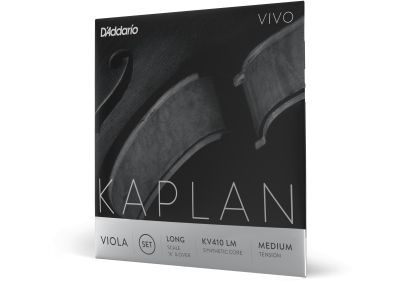 Kaplan Vivo Viola String Set Long Scale MT