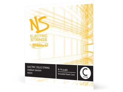 NS Electric Cello Single C String 4/4 Scale MT