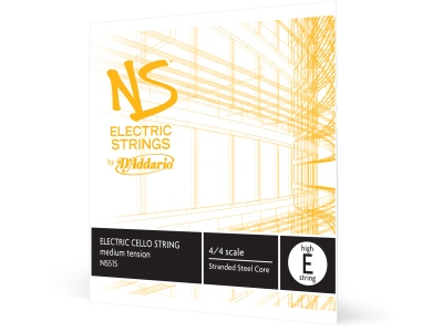 NS Electric Cello Single High E String 4/4 Scale MT