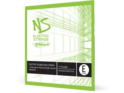 NS Electric Cont. Bass Single E String 3/4 Scale LT