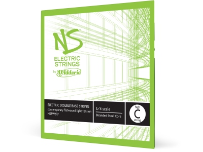 NS Electric Cont. Bass Single High C String 3/4 Scale LT