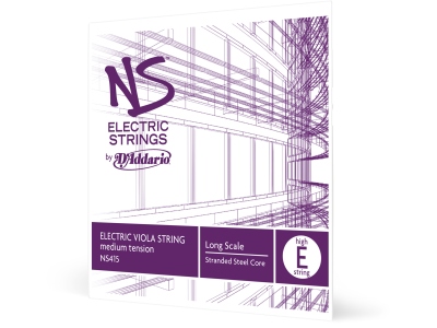 NS Electric Viola Single High E String Long Scale MT