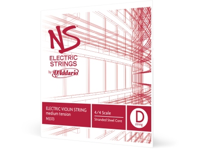NS Electric Violin Single D String 4/4 Scale MT