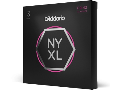NYXL0942-3P Nickel Wound Super Light 9-42 3 Sets