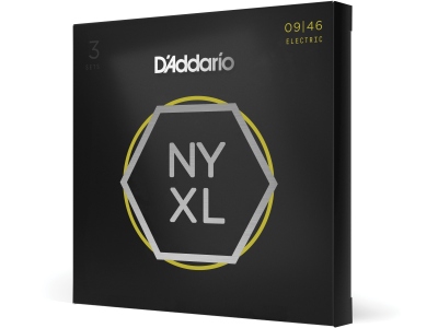 NYXL0946-P Nickel Wound Super Light Top / Regular Bottom 9-46 3 Sets