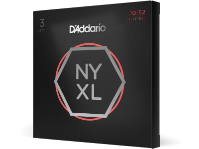NYXL1052-3P Nickel Wound Light Top / Heavy Bottom 10-52 3 Sets