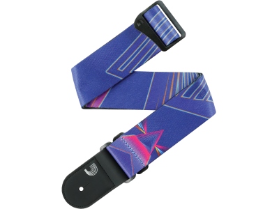 Outrun Polyester Guitar Strap Prism
