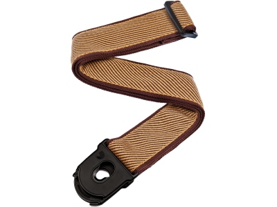 Planet Lock Guitar Strap Tweed