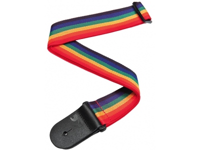 Polypro Guitar Strap Rainbow
