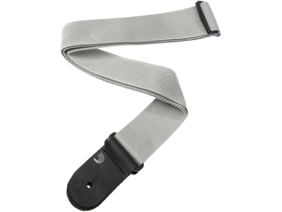 Polypropylene Guitar Strap Silver