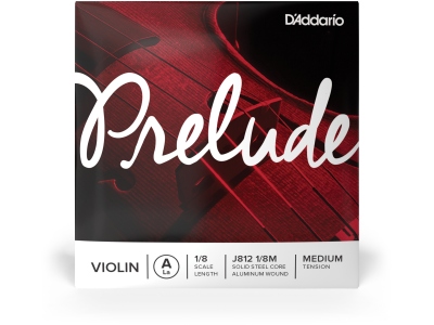 Prelude Violin Single A String 1/8 Scale MT