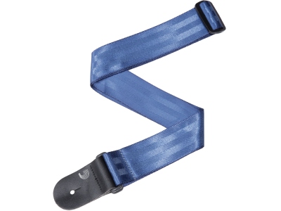 Seat Belt Guitar Strap Blue 50mm