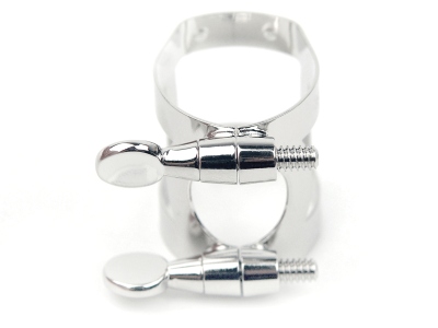 Ligature & Cap Soprano Saxophone Nickel